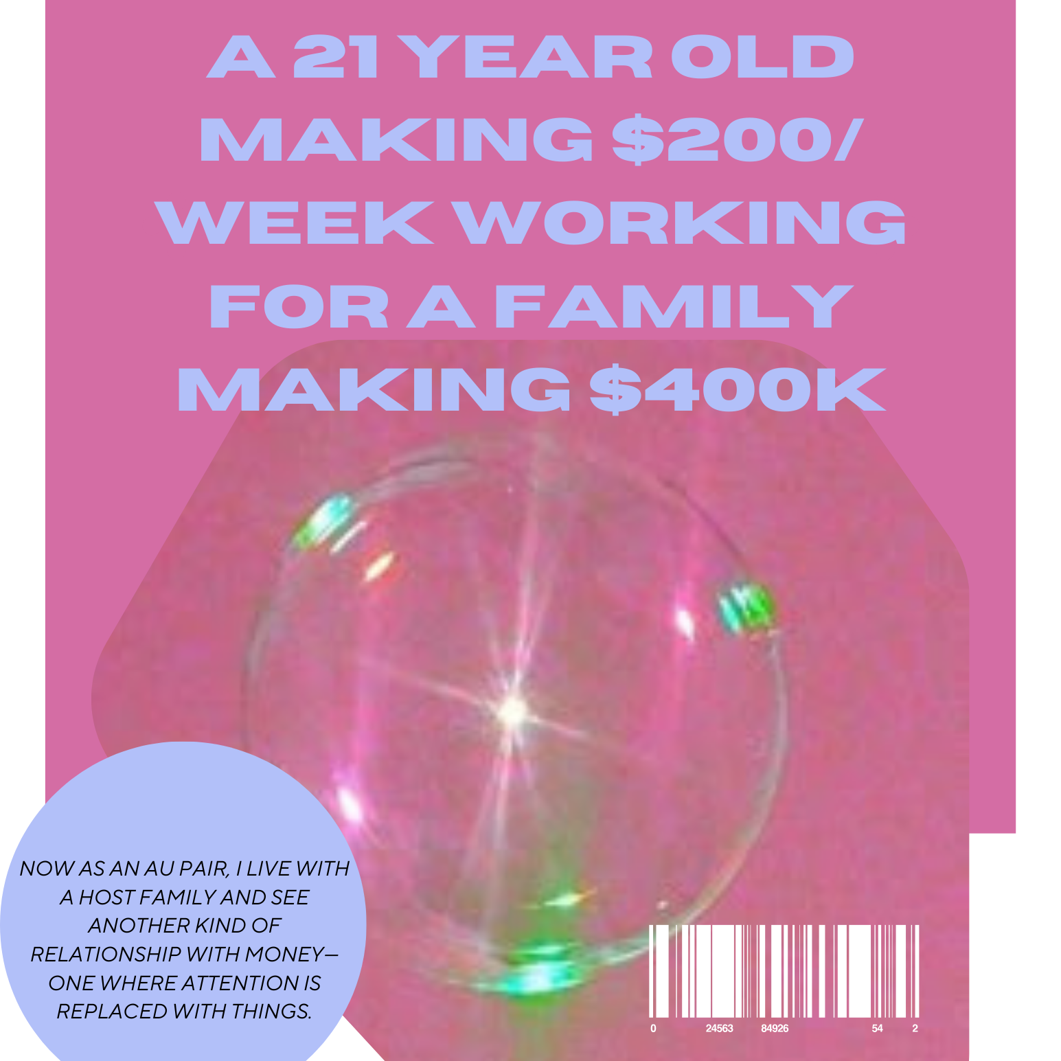 The 21-Year-Old Au Pair Earning $200/Week for a Family Making $400K/Year